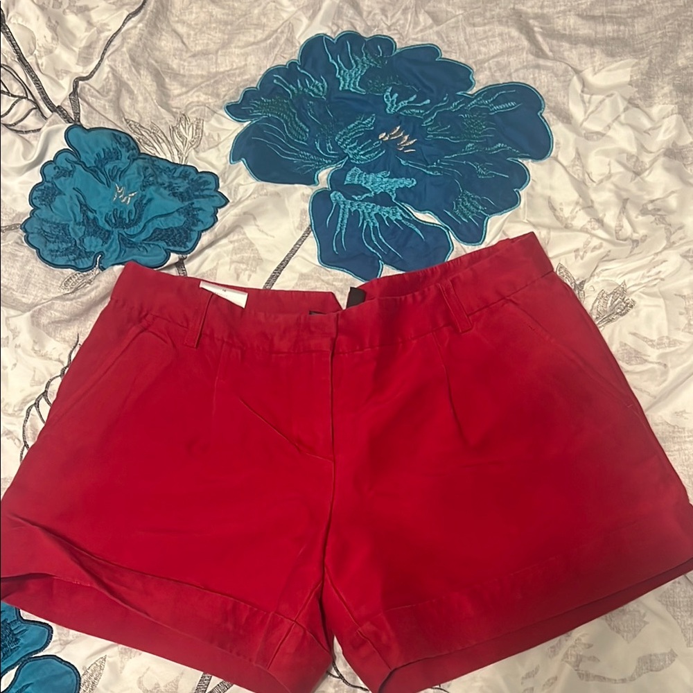 Women's Red Shorts